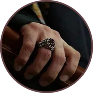 💍 mano, anello, gioiello, dito, accessorio telegram sticker