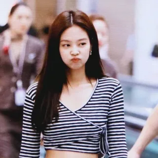 🥟 Jennie kpop, blackpink, cantora, mulher, celebridade whatsapp sticker