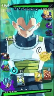 😂 Vegeta 动漫, 卡通, 贝吉塔, 龙珠, 龙珠超, 战斗 whatsapp sticker