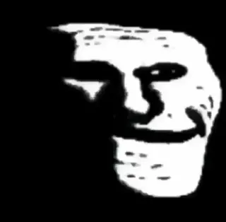 🤟 Trollface Internet Meme whatsapp sticker