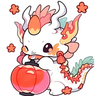 Дракоши @Nyasticks telegram stickers