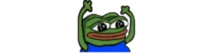 🕺 Pepe the Frog Pepe, sapo, meme, internet, emoticon, celebração telegram sticker