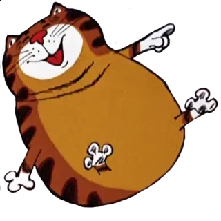 😆 gato, desenho animado, engraçado, animal, adesivo telegram sticker