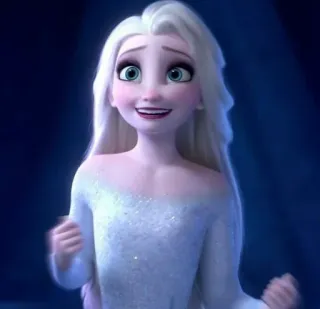 🧏‍♀ Elsa Frozen Elsa, Frozen, Disney, Rainha Elsa, Personagem animado telegram sticker