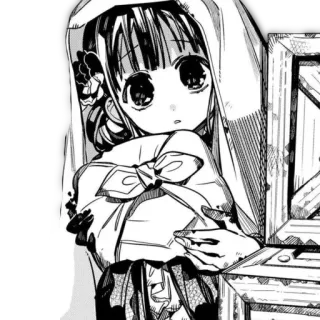 😯 Anime, Mangá, Garota, Personagem telegram sticker