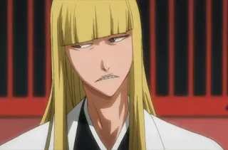 😒 Kisuke Urahara Bleach anime, bleach, kisuke urahara, blonde hair, irritated telegram sticker