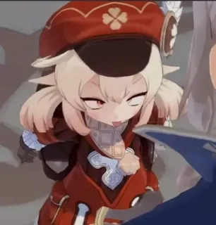 🤠 Klee Genshin Impact Klee, Genshin Impact, Videogioco, Personaggio, Anime, Personaggio videogioco, Kawaii telegram sticker