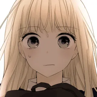 🦊 Anime, Meisje, Leuk, Cartoon, Manga, Illustratie, Portret telegram sticker