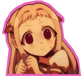 😍 anime, girl, cute, sticker whatsapp sticker