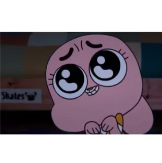 😍 Anais Watterson The Amazing World of Gumball Shales? 만화, 애니메이션, 귀여운, 토끼, 검볼 telegram sticker
