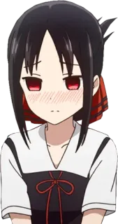 😔 Kaguya Shinomiya Kaguya-sama: Love Is War アニメ, かぐや様は告らせたい, 四宮かぐや, 漫画, アニメーション, マンガ whatsapp sticker