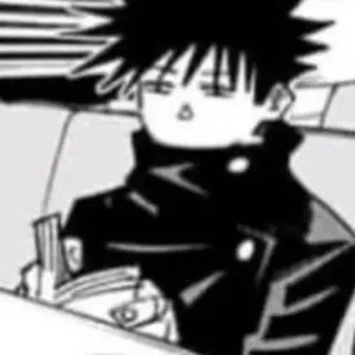 🗿 Megumi Fushiguro Jujutsu Kaisen Anime, Manga, Megumi Fushiguro, Jujutsu Kaisen, Personnage, Sticker telegram sticker
