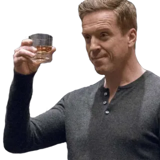 🥃 man, alcohol, glass, cheers, toast whatsapp sticker