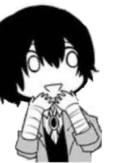 🍃 anime, manga, cartoon, cute, chibi, character telegram sticker