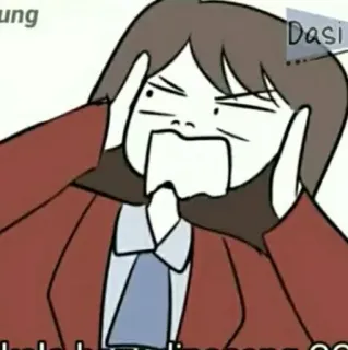 📍 Dasi 漫画, 衝撃, 女性, パニック, アニメ telegram sticker