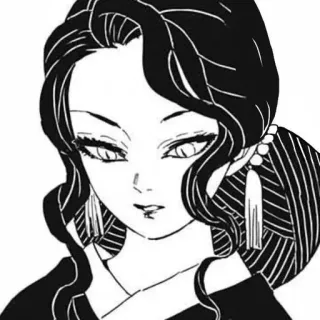 ❒ Kibutsuji Muzan ; @tempatbagibagi whatsapp stickers