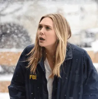 ◾️ FBI FBI, woman, agent, investigation, law enforcement telegram sticker