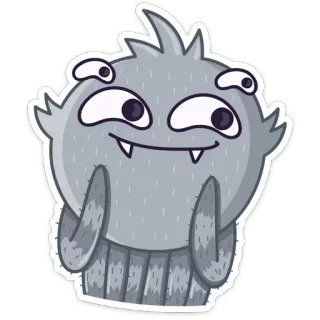 ☺️ Cartoon, Monster, Lustig, Süß, Gruselig, Skurril whatsapp sticker