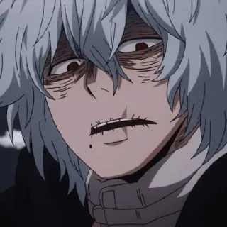 😃 Shigaraki Tomura My Hero Academia อนิเมะ, ตัวร้าย, ชิการากิ โทมูระ, มายฮีโร่ อคาเดเมีย, ตัวละคร, เหนื่อย, มังงะ telegram sticker