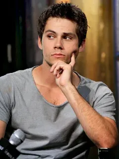 🤔 Dylan O'Brien actor, male, portrait, celebrity telegram sticker