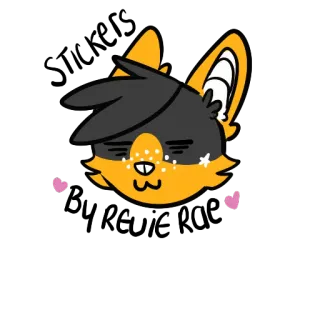 😺 Cartone animato, Anime, Illustrazione, Personaggio, Adesivo, Furry telegram sticker