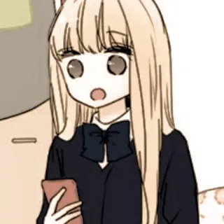 🦊 Anime, Meisje, Schattig, Cartoon, Tiener telegram sticker