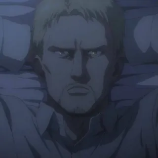 ⚔️ Reiner Braun Attack on Titan อนิเมะ, มังงะ, ตัวละคร, ไรเนอร์ บราวน์, ผ่าพิภพไททัน whatsapp sticker