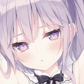 🔑 anime, cute, girl, kawaii, illustration telegram sticker