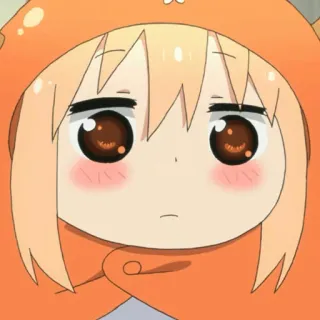🍧 Umaru Doma Himouto! Umaru-chan anime, umaru, cute, manga, cartoon telegram sticker