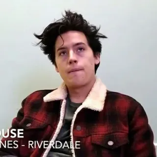 🖤 Jughead Jones Riverdale JONES - RIVERDALE Jughead Jones, Riverdale, Cole Sprouse, Drama adolescente, Série de TV, Sticker personagem telegram sticker