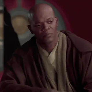 💫 Mace Windu Star Wars Mace Windu, Star Wars, Jedi, Samuel L Jackson telegram sticker