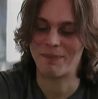 😋 Ville Valo musician, singer, Ville Valo, HIM, goth telegram sticker