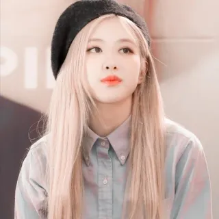 🐰 Rose Роуз, Blackpink, Певица, Айдол, K-pop, Знаменитость, Женщина telegram sticker