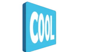 🆒 COOL cool, text, blue telegram sticker