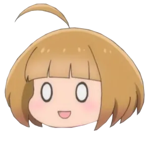 😃 cartoon, anime, chibi, cute, manga, kawaii telegram sticker
