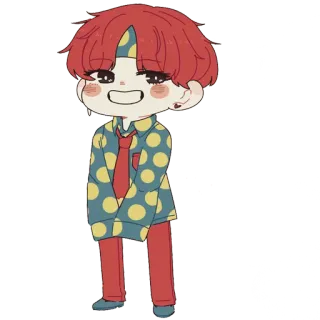 😁 사람, 만화, 소년, 귀여운 telegram sticker