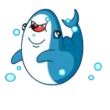 Акулина и Акула @TgEmojis telegram emojis 🦈