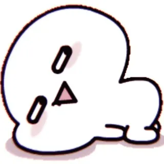 🦋 Blob, Niedlich, Kawaii, Figur, Cartoon whatsapp sticker