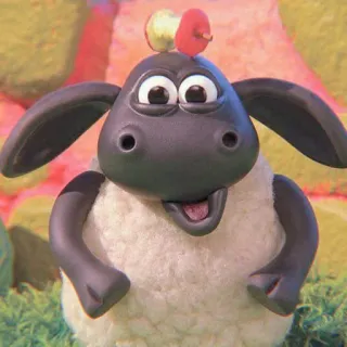 🚑 Shaun Shaun the Sheep pecora, cartone animato, animale, fattoria, carino telegram sticker
