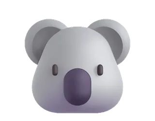🐨 koala, animal, cute, mammal, bear, wildlife telegram sticker