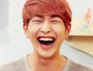 😂 laughing, smiling, man, happy, face telegram sticker