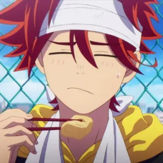 🥢 Anime, Charakter, Essen, Essstäbchen, Nahrung telegram sticker