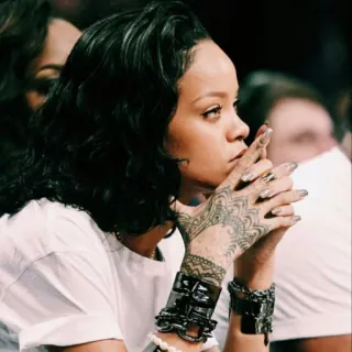 💸 Rihanna Rihanna, singer, celebrity, tattoo, woman telegram sticker