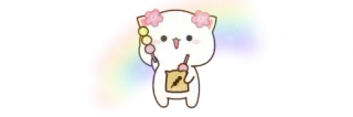 💞 น่ารัก, การ์ตูน, รุ้ง, คาวาอิ, หมี telegram sticker