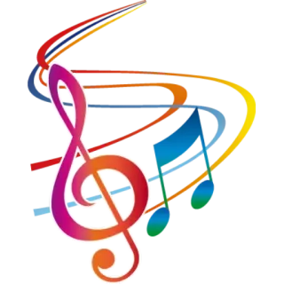 🎵 música, clave, nota, arte telegram sticker