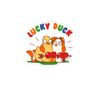 Duckster telegram stickers