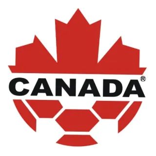 🇨🇦 CANADA Canada, maple leaf, national flag, soccer, sports emblem, football, Canadian telegram sticker