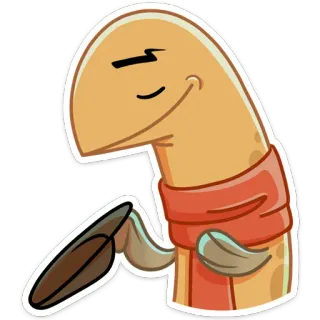 😊 表情符号, 角色, 微笑, 卡通, 手势 telegram sticker