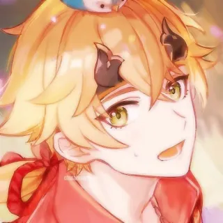 🍁 动漫, 卡通, 肖像, 角色, 插画 telegram sticker