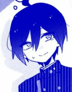 🌟 Shuichi Saihara Danganronpa V3: Killing Harmony Anime, Manga, Dibujos animados, Shuichi Saihara, Danganronpa telegram sticker